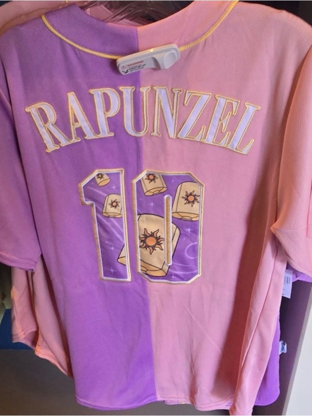 Disney Rapunzel baseball jersey - small
